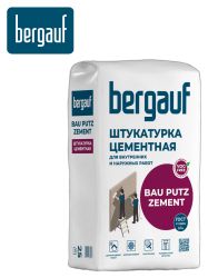 Штукатурка цементная 25,0кг  BERGAUF Bau Putz Zement