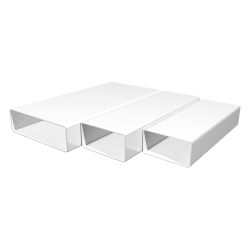 Воздуховод плоский ПВХ 60х200мм 2,0м  ЭРА