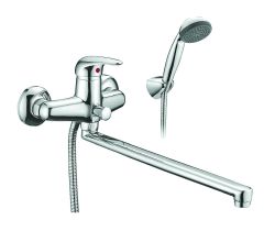 Смеситель ванн.-душ. 35 карт.  SMARTSANT РЕАЛ  излив 350мм