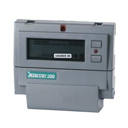 Счетчик электрич 1-фаз  многотариф 5-60А  МЕРКУРИЙ 200.02 