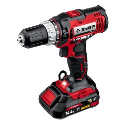 Шуруповерт акк ЗУБР ДШЛ-145-22 (14,4В,2акк,2,0Ач,35Нм,1,1кг)