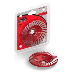 Чашка зачистная алмазная 125мм 1-рядная Турбо  DIAFORCE Turbo