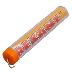 Припой ПОС-61 с канифолью   10г  Rexant