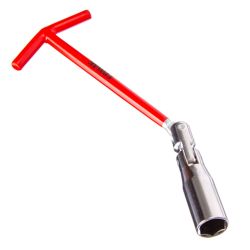 Ключ свечной с карданным шарниром 16мм  ЕРМАК