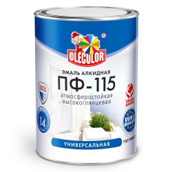 Эмаль ПФ-115 бежевая   0,5кг  OLECOLOR