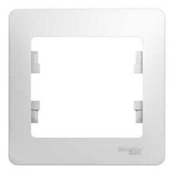 Рамка 1-ая   SCHNEIDER ELECTRIC GLOSSA Белый