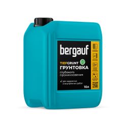 Грунтовка глубокого проникновения 10,0л  BERGAUF Tiefgrunt ЛЕТО-ЗИМА