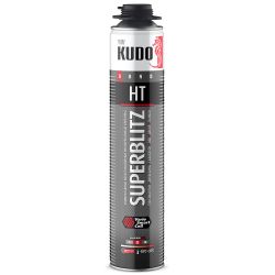 Пена-клей полиуретан универсальный профи 1000мл  KUDO Superblitz HT Всесезонный 