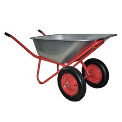 Тачка строительная 250кг, 110л  TSUNAMI два колеса