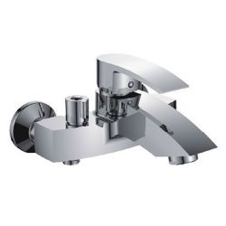 Смеситель ванн.-душ. 35 карт.  LEDEME  короткий излив