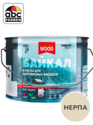 Краска ВД д/деревянных фасадов и интерьеров БАЙКАЛ нерпа 9,0л  FARBITEX PROFI WOOD EXTRA 