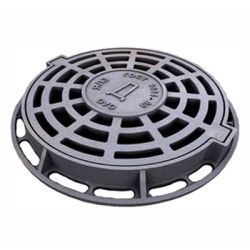 Дождеприемник чугунный круглый ДБ2-60 (ДК) 12,5т 840x600x100мм  КРОНТИФ