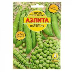 Горох семена ползунок 25,0г  АЭЛИТА