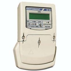 Счетчик электрич 1-фаз  однотариф  5-60А  ЭНЕРГОМЕРА CE 101 S6