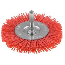 Щетка дисковая для дрели полимерно-абразивная   63мм  ЗУБР Эксперт