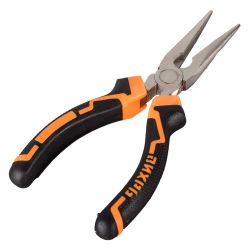 Длинногубцы прямые 160мм с 2-ух компонент.рукояткой  ВИХРЬ