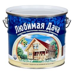 Состав защитный палисандр   2,7л  ЛЮБИМАЯ ДАЧА
