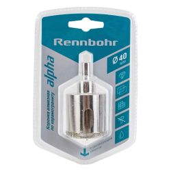 Коронка алмазная  по керамограниту  40мм  RENNBOHR