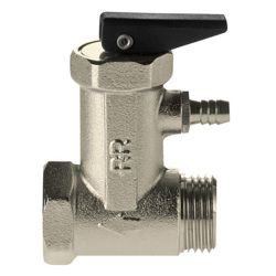 Клапан предохранительный     1/2" г/ш ник  RR с ручкой