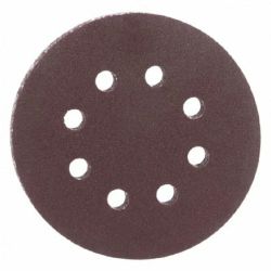 Круг абразивный под липучку 125мм, № 180  REDVERG (упак.5шт.)