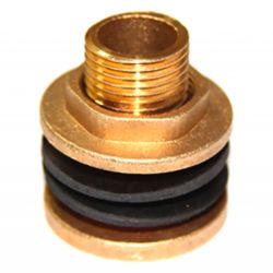Штуцер для емкости    1/2" лат  LEXLINE