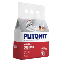 Затирка цементная кремовая   2,0кг  PLITONIT COLORIT