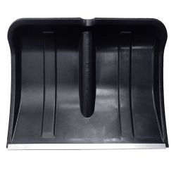 Лопата пластик для уборки снега 480 х 360мм  с алюм планкой  БОГАТЫРЬ 2