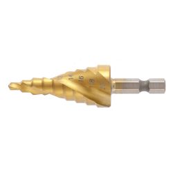 Сверло по металлу ступенчатое спиральное 4- 20мм  MATRIX