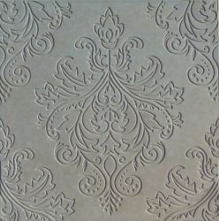 Плитка тротуарная "Барокко" 300х300х30мм серая