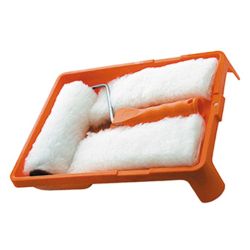 Набор валик меховой 180мм + 2 шубки + кюветка  ПЕТРОВИЧ