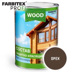 Состав защитный орех   0,75л  FARBITEX Profi wood