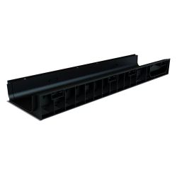 Лоток водоотводный пластиковый D200 1000х260х100мм NORMA  AQUASTOK