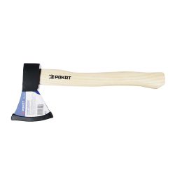 Топор кованый   700гр  РОКОТ с деревян.рукояткой