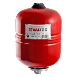 Бак расширительный для отопления вертикальный   18л красный  VALTEC