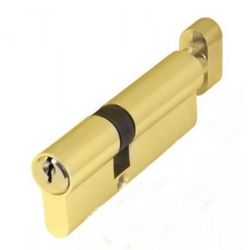 Цилиндр. мех-зм 80мм золото, верт  ГАРАНТ