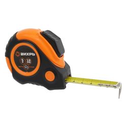 Рулетка   5,0м х 19мм автостоп ВИХРЬ