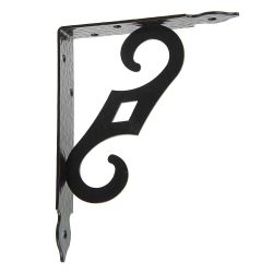 Кронштейн декор. КД-150-120 мат. черный