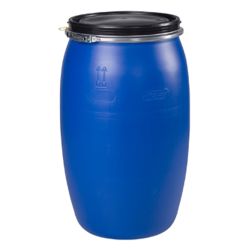 Бочка 127л синий (492х810х390мм)