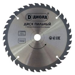 Диск пильный по дереву 160х20мм (36зуб) ДИОЛД