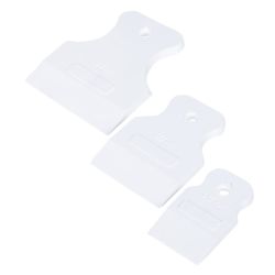 Набор шпателей резиновых 40/60/80мм белые  РемоКолор  