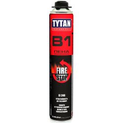 Пена монтажная профи противопожарная  750мл  TYTAN Professional B1