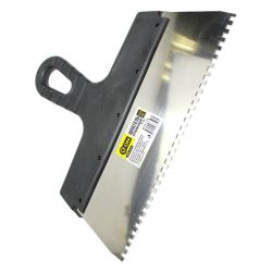 Шпатель нерж зубчатый 150мм, зуб   6х  6мм  ON