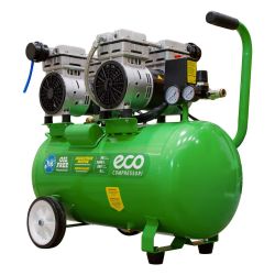 Компрессор воздушный безмасляный ECO AE-50-OF1 (1600Вт, 280 л/мин, объем ресивера 50л, раб.дав.8атм)