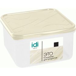 Емкость для хранения продуктов 0,40л квадратная  MODENA