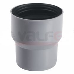 Переход с чуг. на пластик с манжетой     75х50  VALFEX