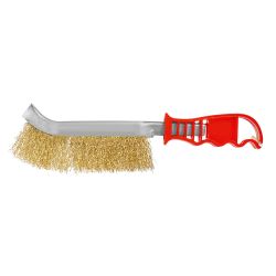 Щетка стальная с пластмас. ручкой  РемоКолор