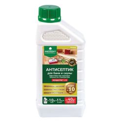 Состав защитный   1,0л  PROSEPT Sauna (концентрат 1:10) Сауна
