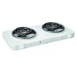 Электроплитка Псков-2, 2 конфорки, спираль, 1кВт+1кВт