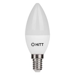 Лампа светодиод декор свеча ДС  9,0Вт, Е14, нейтр (4000К)  HiTT