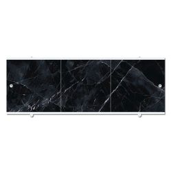 Экран под ванну 1,5 м  с алюм. рамой Графит Премиум А  МЕТАКАМ